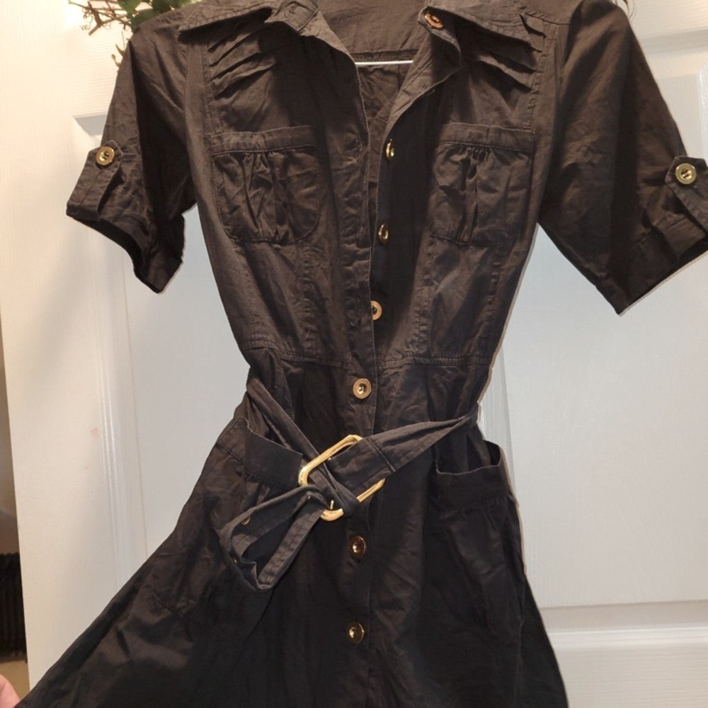 Y2K goth mini dress